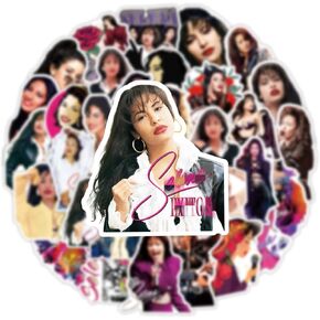 60PCS Micheal Stickers for Water Bottles Vinyl Aesthetic Stickers Laptop Deco Skateboard Computer Stickers. (MC)