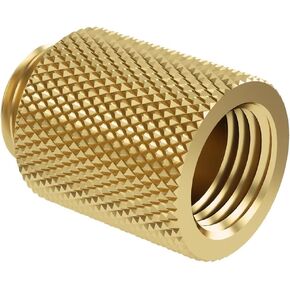 Barrow G1/4" Male to Female Extender Fitting, 20mm, Gold