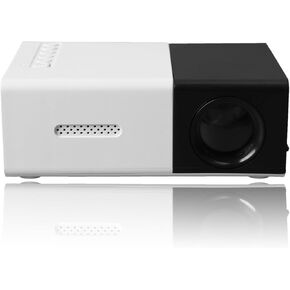 Mini Portable Projector, 2024 Upgrade 1080P Supported Projector for Outdoor Movies LED Pico Video Projector for Home Theater Movie Projector, Kids Christmas Birthday Gifts