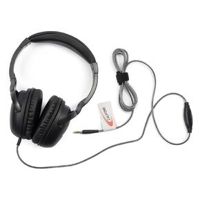 Califone 1017AV NeoTech Plus 1017AV Headphone, 3.5mm Plug, Black