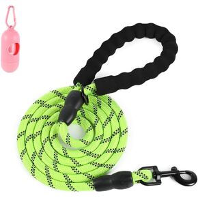 CBBPET Highly Reflective Threads Dog Leash for Large Medium Small Dogs,Heavy Duty Dog Leash,Durable Puppy Training Leashes