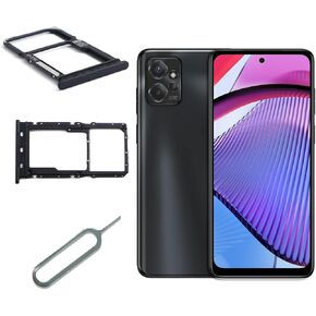 for Motorola Moto G Power 2023 5G XT2311 XT2311DL XT2311-1 XT2311-2 Sim Card Tray Holder Slot Pin Replacement,1pcs Black