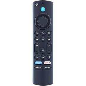 Universal NS-RCFNA-21 Rev F Replacement Voice Remote Control fit for TCL TV 32S350F,40S350F,43S450F,for Toshiba TV 43C350LU,50C350LU, for INSIGNIA TV NS-50F301NA24,with DirecTV Peacock Netflix Buttons