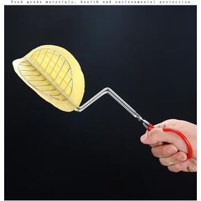 Taco Maker Press Fried Taco Shells Mold Crisp Deep Fryer L Shape Stainless Steel Taco Shell Making Tools Kitchen Gadgets ﻿