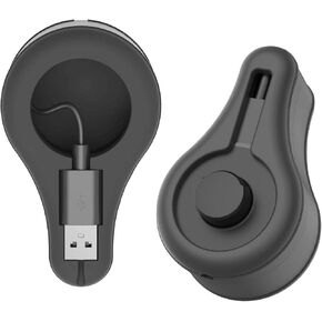 Silicone Charger Protector Compatible with Oura Ring Gen3, Stand Case Cover for Oura Ring Charger Size 6/7/8/9/10/11/12/13, Charing Dock Station Holder and USB-C Cable Storage Charger Organizer