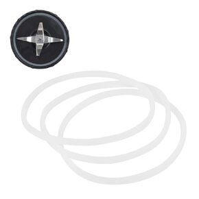 Silicone Replacement Gasket Se Seal for Flat Mixer Rubber Gaskets Rubber Seal for Blender 3.31"[01]