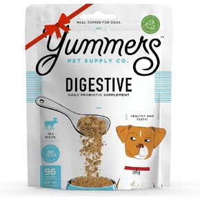 Digestive Daily Probiotic Supplement Elk Recipe Dog Food Topper, 8 Ounce