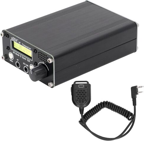 8 Band Radio Transceiver LCD SDR Shortwave Transceiver Full Mode HF SSB QRP Transceiver with BNC Antenna Connector(No Power Supply) in Saudi Arabia