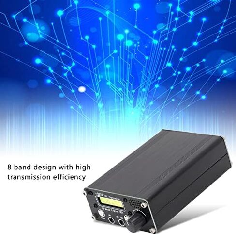 8 Band Radio Transceiver LCD SDR Shortwave Transceiver Full Mode HF SSB QRP Transceiver with BNC Antenna Connector(No Power Supply) in Saudi Arabia
