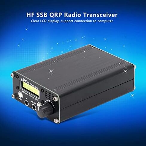 8 Band Radio Transceiver LCD SDR Shortwave Transceiver Full Mode HF SSB QRP Transceiver with BNC Antenna Connector(No Power Supply) in Saudi Arabia