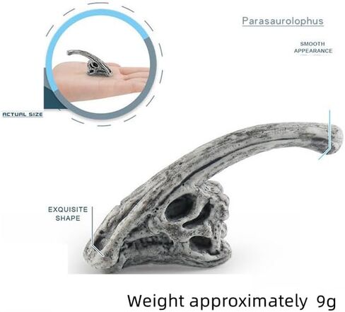 2inch Aquarium Decoration Realistic Animal Skulls Fish Tank Small Skull, Resin Skull Figurine Fish Shrimp Shelter Cave Hideout Turtle Hidden Tank Decoration,Mini Micro Landscaping Decor (8, Brown) in Kuwait