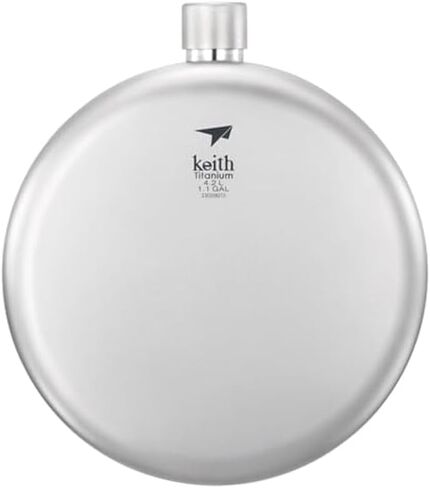 Keith Titanium Western Cowboy Canteen Series - Engineered for Professionals and Adventurers (Ti3037-0.5 Gal) in Saudi Arabia