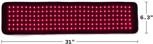 Fringe Red Light Therapy Wrap for Head & Hair, Both Red Light 660nm and Infrared Light 850nm, 360 LED Lights, Sports Recovery in Saudi Arabia
