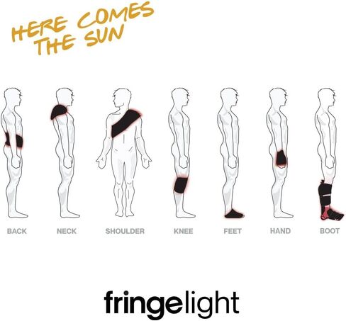 Fringe Red Light Therapy Wrap for Head & Hair, Both Red Light 660nm and Infrared Light 850nm, 360 LED Lights, Sports Recovery in Saudi Arabia