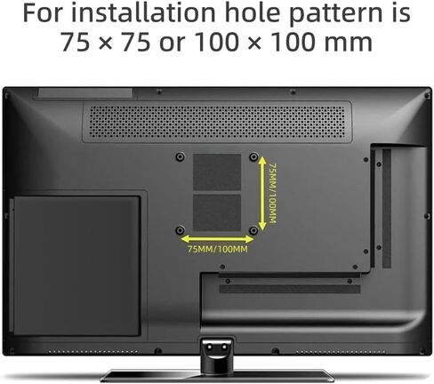 M4 10mm Replacement Screws for VESA -75x75mm/100x100mm Brackets, VESA-TV-Wall Mount Screws Metric Screws & Washers for Mounting Most TV/Monitor Brand (M4/10mm) in Saudi Arabia