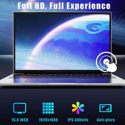 Lenovo Touchscreen IdeaPad Laptop, Intel Core i7-1255U, 15.6 FHD IPS, 24GB RAM, 1.5TB Storage (1TB PCIe SSD + 512GB External HD), Backlit Keyboard, Fingerprint, Wi-Fi-6, Win 11 Pro, w/WOWPC Bundle in Saudi Arabia