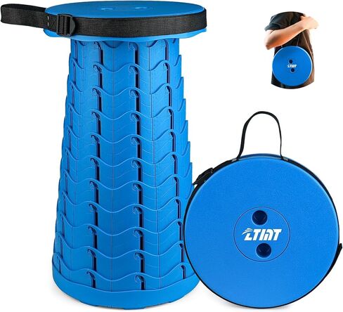 FoldingStool Colorful Stool Body Portable Collapsible Stool Seat Max Load Capacity 397lbs, Telescopic Folding Stools Retractable Stools for Adults Kids Camping Hiking Travel Outdoor BBQ in Saudi Arabia