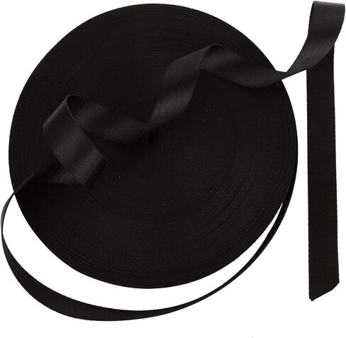 50 Yards Nylon Webbing 1 Inch Nylon Strap Wide Nylon Strapping 148' Heavy Duty Webbing Straps for Bags, Chair, Seatbelt, Backpack, Belt, Pet Leash & Collar, Gear Repair, Outdoor Sports (Breen) in Saudi Arabia