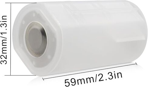 KBT 3 AA in Series to D Size Battery Holder Case Adapter Tube (3.6V /4.5V) with 6 Pack AA 1.2V 1300mAh Ni-MH Rechargeable Batteries in Kuwait