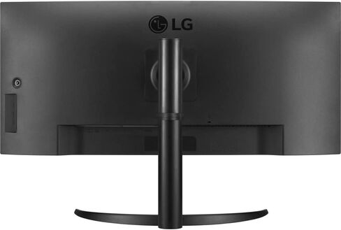 LG 34WQ75C-B.AUS 34" Curved UltraWide™ QHD IPS HDR 10 Built-in-KVM-Monitor with USB Type-C™ & LAN (RJ-45), Black in Saudi Arabia
