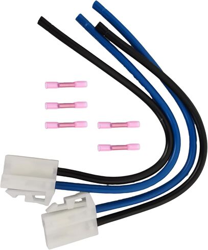 العالمي مروحة التبريد الكهربائية ضفيرة التوصيل موصل جديلة أسلاك 2 محطات 12AWG سلك 6 بوصة 2 قطعة in Kuwait