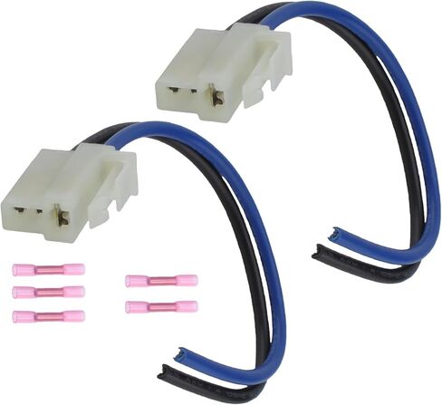 العالمي مروحة التبريد الكهربائية ضفيرة التوصيل موصل جديلة أسلاك 2 محطات 12AWG سلك 6 بوصة 2 قطعة in Kuwait