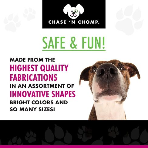 Chase 'n Chomp Amazing Squeaker Ball Toy for Pets, Clear, 2.5 Inch in Saudi Arabia