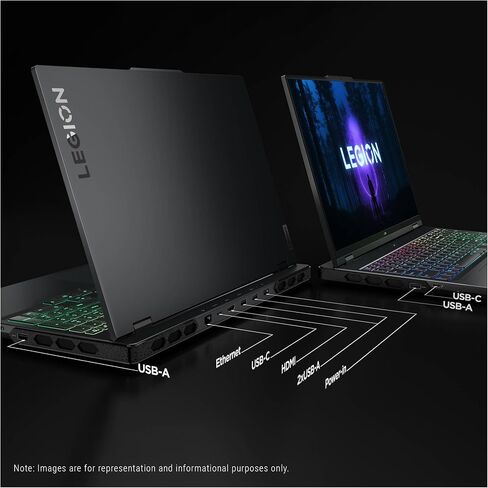 لاب توب لينوفو ليجن برو 7 الجيل 8، ايه ام دي رايزن 9 7945HX، ذاكرة الوصول العشوائي DDR5 سعة 64 جيجابايت، 4 تيرابايت PCIe SSD، 16 بوصة WQXGA (2560x1600)، Nvidia G-Force RTX4090، W11 Home in Saudi Arabia