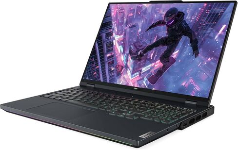 لاب توب لينوفو ليجن برو 7 الجيل 8، ايه ام دي رايزن 9 7945HX، ذاكرة الوصول العشوائي DDR5 سعة 64 جيجابايت، 4 تيرابايت PCIe SSD، 16 بوصة WQXGA (2560x1600)، Nvidia G-Force RTX4090، W11 Home in Saudi Arabia