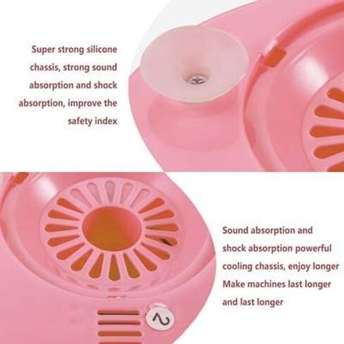 Cotton Candy Machine for Kids, Mini Retro Cotton Candy Maker for Kids, cotton candy maker machine,for Gifts, Birthday, Party (pink) in Saudi Arabia