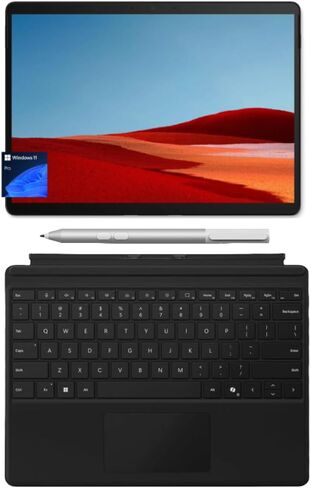 Microsoft Surface Pro 10 Copilot PC with Pro Keyboard and Business Pen, 13" 2.8K Touchscreen, Ultra 7-165U 12-Core AI Boost NPU, 16GB RAM, 2TB SSD, Webcam, Thunderbolt 4, Fast Charge, Win 11 Pro in Saudi Arabia