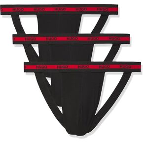 HUGO Men's Planet Three Pack Jock Strap