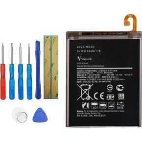 New EB-BA750ABU Replacement Battery Compatible with Galaxy A7 2018 A750 SM-A750F A10 2019 A105 SM-A105F with Toolkit