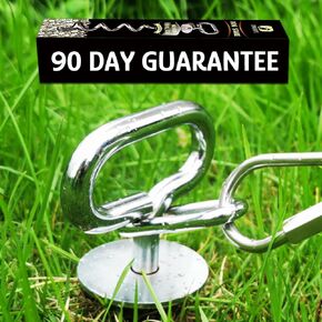 Heavy Duty Dog Tie Out Stake, No Break Dog Stake for All Dogs, Pet Anchor Yard Stake for Cable Beach Ground Outdoor Garden Sand