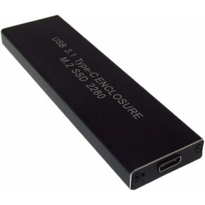 USB 3.1 Type C to M.2 NGFF SATA SSD Hard Disk Case Enclosure 6Gbps for SATA 3.0 2230/2242/2260/2280