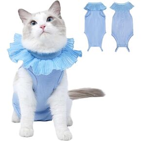 Cat Recovery Suit Cat Onesie for Cats After Surgery Female, Breathable Cat Surgery Recovery Suit for Abdominal Wounds Post-Surgery, Cat Surgical Spay Recovery Shirt for Cats Kitten Pink Medium
