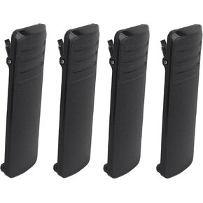 Walkie Talkie Belt Clip, Replacement 2 Way Radio Belt Clip Compatible with Hytera HP70, Compatible for BP2403 Battery, 4 Pack