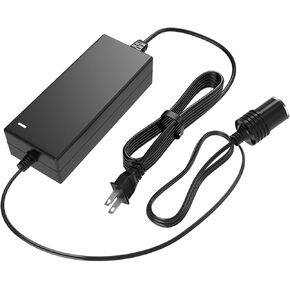 Power Cord Compatible with Coleman, Stirling Electric Cooler, Replacement for Coleman 40 Quart PowerChill Thermoelectric Cooler Power Supply