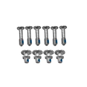 ZAHARA 10PCS Sliver Bottom Case Base Cover Screws Replacement for Lenovo ThinkBook 14 G2 ITL / 14 G2 are / 15 G2 ITL / 15 G2 are