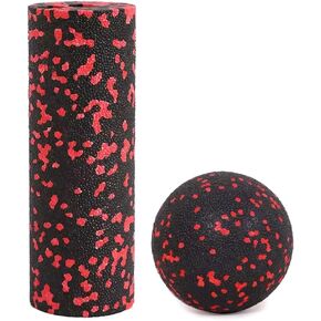 Mini Foam Roller - Muscle Massage Rollers for Trigger Point Therapy, Myofascial Release, Deep Tissue Fitness Massage & Relax Tight Muscles, Peanut Ball & Trigger Point