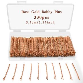 240 Pcs 2.2 Inch Black Bobby Pins, Set of Hairpins with Box, Premium Hair Pins for Kids, Girls and Women, Great for All Hair Types