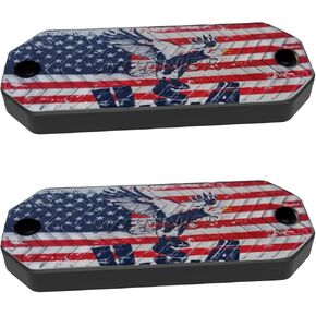 Magnetic Gun Mount for Car,Trucks,Desks,Safes&Walls,Rubber Coated Gun Holder.Gun Magnet Handgun Magnetic Holster Flag 2 Pack