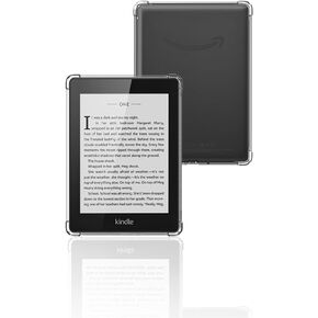 Case for All-New Kindl-e Paperwhite and Kindl-e Colorsoft Signature Edition 2024,WUNIAK Thin Slim Lightweight Scratch Proof,Durable Protection TPU Cover for New 7" 12th Glare-Free Display(Clear).