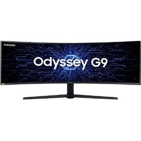 Samsung Odyssey 49" Curved Gamer Monitor DQHD, 240Hz, 1ms, HDMI, Display Port, USB, G-sync, Freesync Premium Pro, Height Adjustment, White, G9 Series