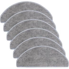 4 Pack Mop Cloths + Edgewise Mop Cloths Compatible with Roborock S8 Max Ultra / S8 MaxV Ultra Robot Vacuum Cleaner, with Dual Sonic Vibrations Modules, Mop Pad Replacement Accessories