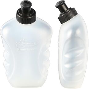 AiRunTech BPA-Free Water Bottles (2X 10 OZ) for Running Hydration Belt - Leak-Proof, Lightweight, and Perfect for Marathon and Hiking