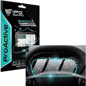 IPG ProActive Made for Audi 2022 Q4 E-TRON Center Console Display 9H Hardness Screen Protector Nano Ceramic Film Ultra Responsive High Clarity Anti Scratch for Q4E-TCentCons
