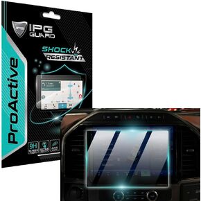 IPG ProActive Made for Ford 2021-2024 F-150 Lightning XLT Pro / King Ranch Limited Platinum Lariat Raptor 12 Inch Display 9H Hardness Screen Protector Nano Ceramic Film Ultra Responsive High Clarity Anti Scratch Smudge Guard for F150