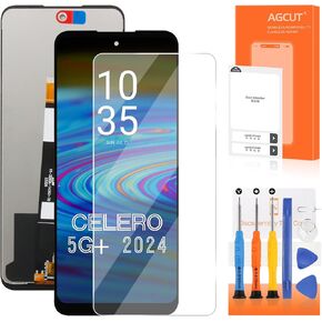 for Boost Celero 5G Plus 2024 Screen Replacement for Boost Celero 5G Plus 2024 LCD Display Digitizer Touch Screen Assembly Repair Parts (3rd Version)