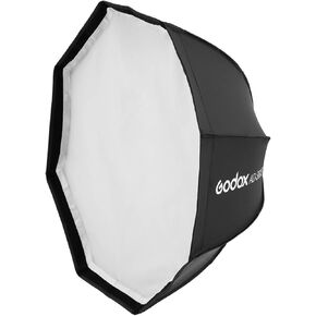 GODOX AD-S60S 23.6in/60cm Octagonal Softbox Studio Softbox Speedlight Diffuser Godox Mount with Grid Carrying Bag Compatible with Godox ML60 and AD300Pro Light for Photography Portrait